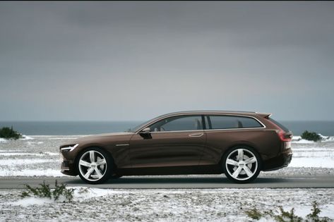 Volvo Wants To Reinvent The Station Wagon | CarBuzz Chip Foose, Volvo 850, Winner Announcement, Shooting Brake, Foose, Geneva Motor Show, Car Interiors, Bmw Series, Volvo Cars