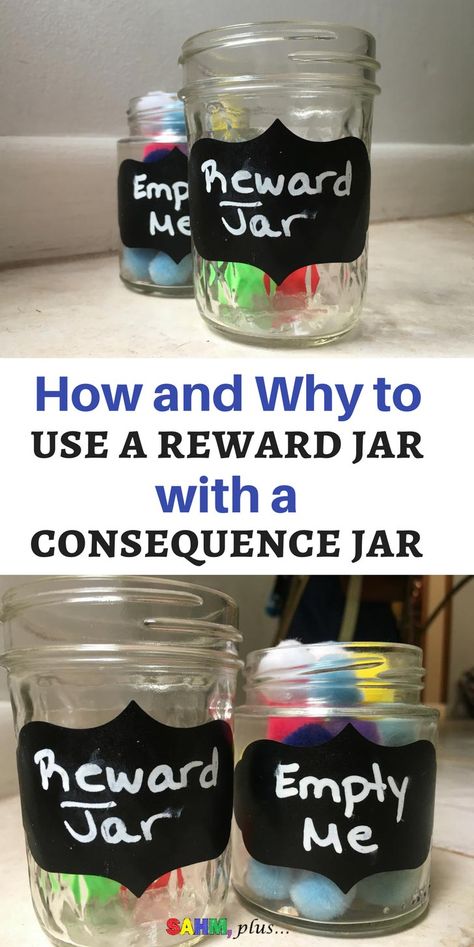 Reward And Consequence Jar, Consequence And Reward System, Treasure Box For Good Behavior, Behavior Plans For Home, Caught Being Good Jar, Behavior Jars Reward System, Behavior System For Home, Family Behavior System, Pom Pom Jar Reward System