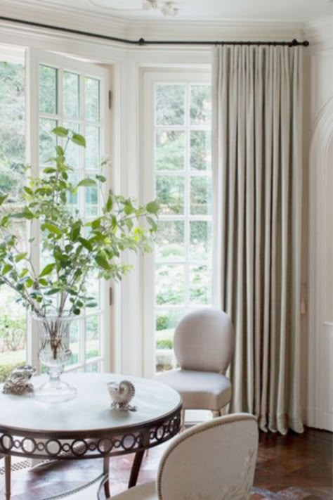 Curtains From Ikea, Diy Custom Curtains, Hanging Ikea Curtains, Ikea Living Room Curtains, Ritka Curtains Ikea, Ikea Silverlönn Curtains, How To Make Ikea Curtains Look Expensive, Dinning Room Drapes Ideas, Drapes For Kitchen