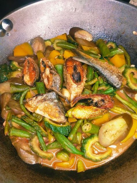 Filipino Cooking & More | Pinakbet, Ilocano style | Facebook Pinakbet Ilocano, Ilocos Sur, Quick Saves