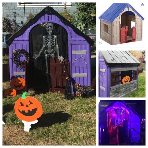 Haunted Playhouse, Playhouse Makeover, Scary Kids, Halloween Stuff, Hallows Eve, Kids Rooms, Scary Halloween, Halloween Ideas, Cool Kids