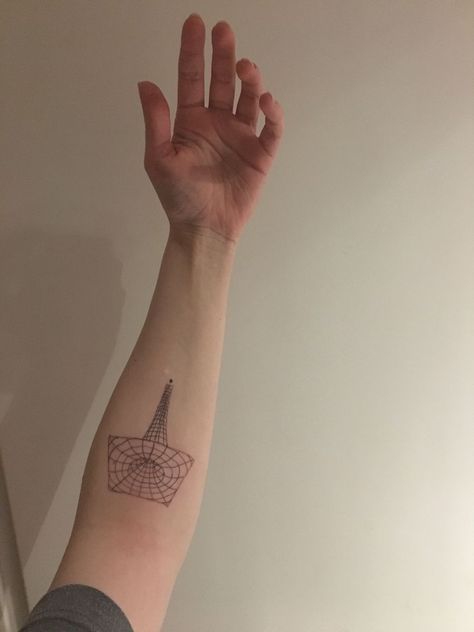 Black Hole Tattoo Geometric, Multiverse Tattoo, Math Tattoo, Bella Tattoo, Physics Tattoos, Black Hole Tattoo, Wormhole Tattoo, Solar System Tattoo, Choose Her