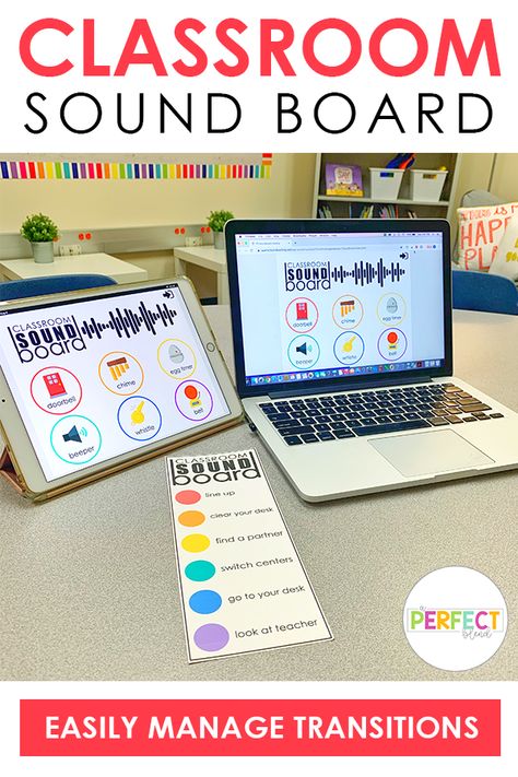 This Classroom Sound Board will help you manage your classroom transitions quickly and effectively allowing you to maximize your instruction time throughout the day. Wow Board Classroom Management, Classroom Transitions, Teacher Rp, Mobile Classroom, Middle School Speech Therapy, Positive Classroom Management, Classroom Discipline, Teaching Hacks, Classroom Goals