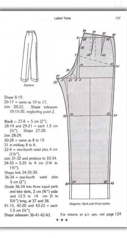 211 Beste Afbeeldingen Over Patroontekenen Broek Op Pinterest 3D8 Fashion Sketches For Beginners, Sketches For Beginners, Men Pants Pattern, Beginners Sewing, Trousers Pattern, Beginner Sewing Patterns, Sewing Pants, Fashion Design Patterns, Sewing Tutorials Clothes