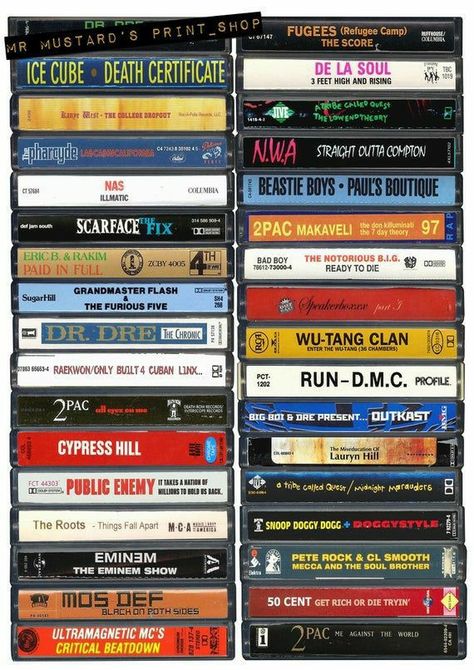 Nwa Hip Hop, 90s Hip Hop Aesthetic, Cassette Collection, Hip Hop Tattoo, Hip Hop Logo, Hip Hop Aesthetic, Cultura Hip Hop, Classic Hip Hop, Hip Hop Wallpaper