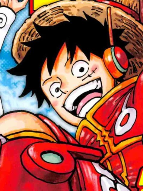 The Emperor takes their chains off, and the two help them fight the Seraphim. Dr Vegapunk, Luffy Pfp, Luffy Manga, Luffy Icon, One Piece Chapter, Making Things, One Piece