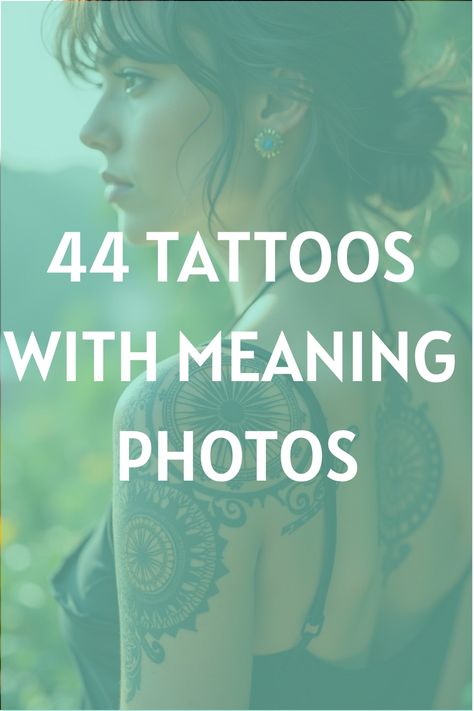 44 Tattoos with Meaning Photos Inspired Tattoos With Meaning, Finish Tattoo Ideas, New Life Tattoo Ideas Symbols, Believe Symbol Tattoo, Meaning Of A Dragon Tattoo, Life Tattoos Meaningful Symbols, Energy Symbols Tattoo, New Start Tattoos For Women, Feminine Meaningful Tattoos