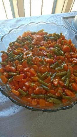 Sweet And Sour Carrot Salad, Green Beans And Carrots Recipes, South African Salads, Sweet And Sour Carrots Recipe, South African Salad Recipes, Sour Recipes, Curry Pasta Salad, Koeksisters Recipe, African Salad