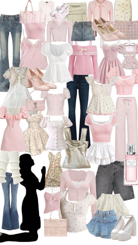 #clothes #iwantthis #coquette #coquettegirl #coquetteaesthetic #aestethic #fyp #fypshuffle #pinkaesthetic #girlie #outfit Shabby Chic Outfits Women, Cowuette Style, Princess Outfits Modern, Soft Coquette Outfits, Hyperfeminine Aesthetic Outfit, Coquette Outfit Ideas Aesthetic, Coquette Aestethic Images, Coquette Core Outfits, Cocette Aesthetic Outfits