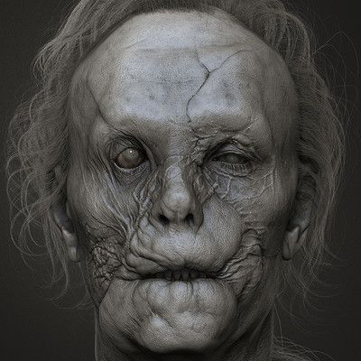 ArtStation - Lycan Elder, adam skutt Mason Verger, Gary Oldman, Fx Makeup, Oc Ideas, Cthulhu, Creature Design, Horror Art, Zbrush, 그림 그리기