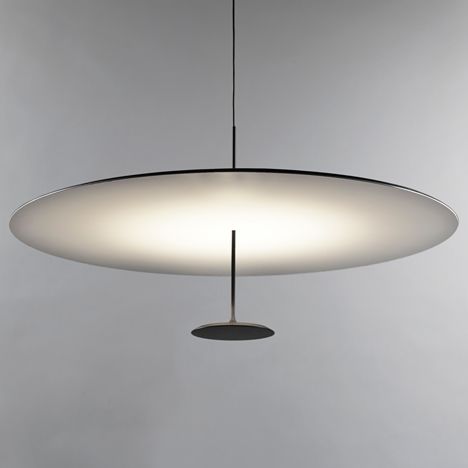 British architecture firm Foster + Partners has created a minimal pendant lamp from two metal discs for Italian lighting manufacturer Lumina. Disc Pendant Light, Illusion Sculpture, Blitz Design, Foster Partners, Deco Luminaire, Italian Lighting, Luminaire Design, Lighting Inspiration, Contemporary Lighting