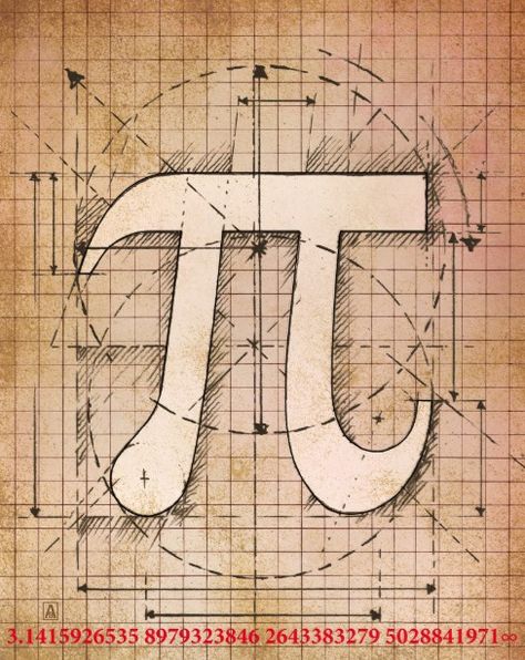 Pi Drawing, Pi Day Facts, Engineering Poster, Pi Number, Engineering Quotes, Number Drawing, Happy Pi Day, Train Posters, Drawing Poster