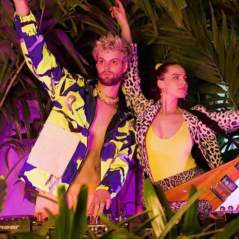 Sofi Tukker Style, Sofi Tukker, Dance Duo, Gorgon City, Purple Hat, People Videos, Purple Hats, Global Citizen, Grammy Nominations