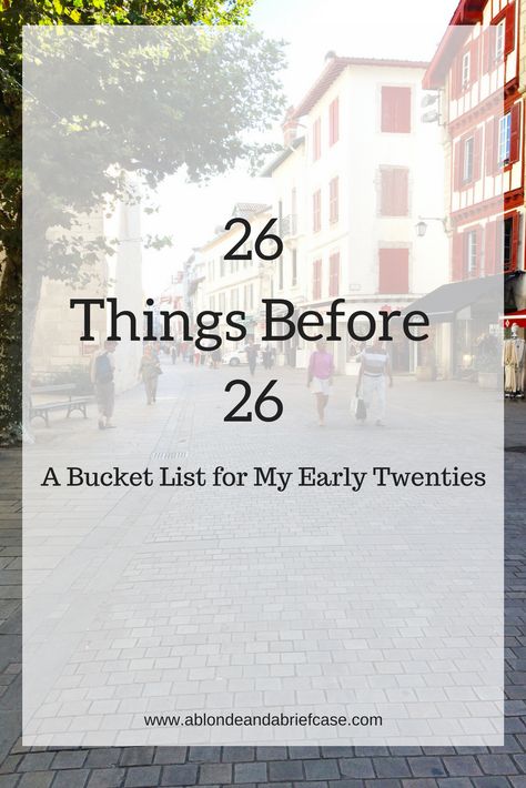 Sharing my 26 things to do before 26! I hope to visit Paris, Munich, and Canada! 26 Things To Do At 26, 26 Things To Do Before 26, 25 Things To Do Before 25, My Twenties, Things To Do Alone, My Bucket List, Visit Paris, Travel Ideas, Munich