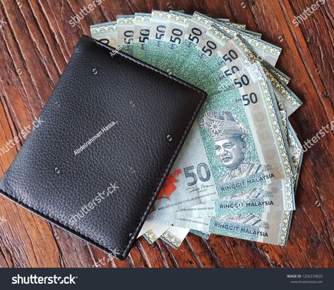 Ringgit Malaysia Money Aesthetic, Luxury Black Wallet For Business, Malaysian Money, Ringgit Malaysia Money Printable, Malaysian Ringgit, Malaysian Ringgit Money, Ultra Series, Black Wallet, Special Promotion