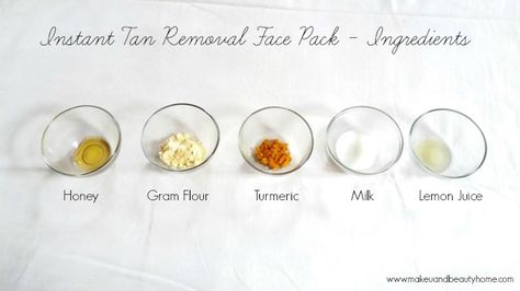 Instant Tan Removal Face Pack, Tan Removal Remedies, Tan Removal Face Pack, Definition Of Health, Homemade Face Pack, Turmeric Paste, Tan Removal, Turmeric Milk, Instant Tan