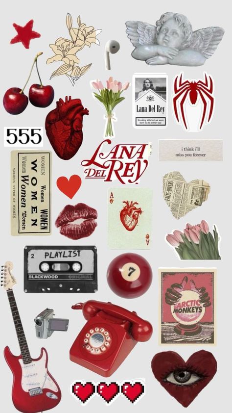 Journal Stickers Lana Del Rey, Things I Love Scrapbook, Music Scrapbook Stickers, Lana Del Rey Phone Case Diy, Clear Phone Case Ideas Lana Del Rey, Scrapbook Things To Print, Stickers To Print For Phone Case, Stickers Printable Lana Del Rey, Lana Del Rey Templates