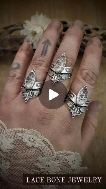 Brii on Instagram: "Hope yall enjoy this video that took sooooo long to make 😅 I tried to record most of the process of how I make my handmade sterling silver jewelry... It was a super fun process making these rings and yea I forgot to record some parts, but hey here's a big snippet of it that is very sped up but yall don't want to watch a 12 hr video right haha?!?! Did not enjoy the video editing though 😅, I don't know how some of you are so good at it! Anywhoo thanks for watching! Let me know if ya have any questions or comments🫥🥰 . Also excuse my awkward exhausted voice over lol . . . . . . . . . . . . . . . . . . . . . . . . . #silversmith #metalsmith #riojeweler #heirloomjewelry #handmadejewelry #handcraftedjewelry #sterlingsilver #metalsmithing #silversmithing #tutorial #sorryima Silversmithing Tutorials, Silversmith Jewellery, Metalsmithing Jewelry, Heirlooms Jewelry, January 10, Ring Ideas, Thanks For Watching, Metal Work, Handmade Sterling Silver