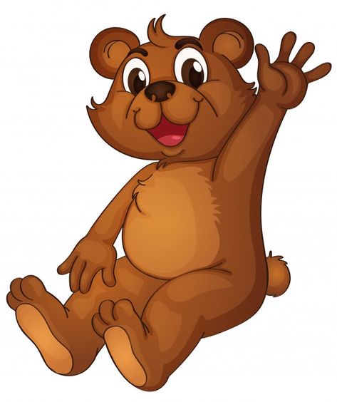 Bear Cartoon Images, Bear Animation, Bear Animated, Animation Production, Vector Animation, Bear Vector, Saying Hello, Bear Cute, Animation Explainer Video