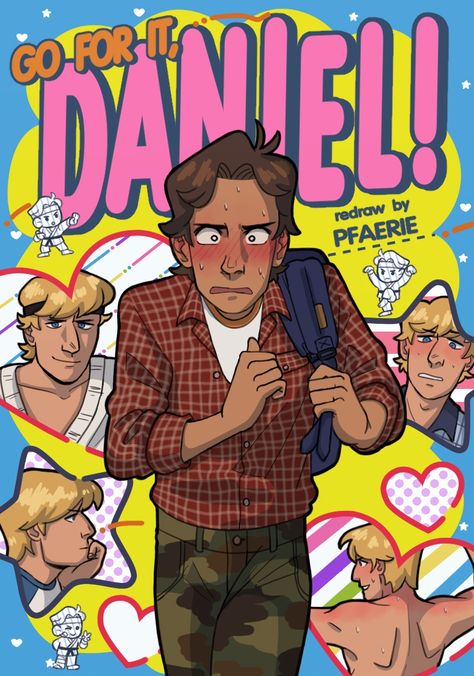 Daniel X Johnny Fanart, Johnny Lawrence Fanart, Daniel Larusso Fanart, Daniel X Johnny, Karate Kid Fanart, Lawrusso Fanart, Cobra Kai Fanart, Karate Kid 1, D2 The Mighty Ducks