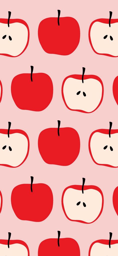 Fruit Backdrop, Smartwatch Faces, Apple Illustration, Nature Creative, Wallpaper Texture, Fruit Wallpaper, Apple Prints, Cool Wallpapers, Boys Wallpaper