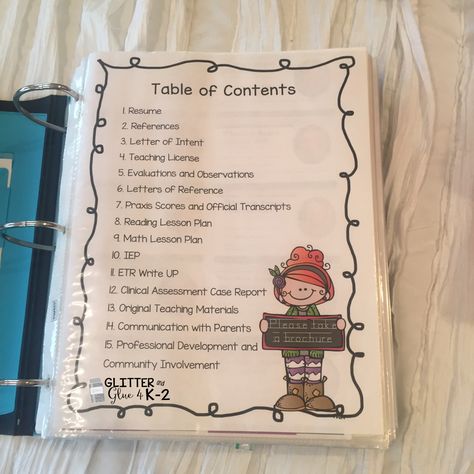 Hellooo future teacher! Congrats to you on completing your student teaching and degree! You are about to begin one of the best and m... Student Teaching Portfolio, Student Teacher Portfolio, Teaching Portfolio For New Teachers, Teacher Portfolios For Interviews, Teaching Portfolio Cover, Teacher Job Interview, Interview Portfolio, Resume Teacher, Teaching Interview