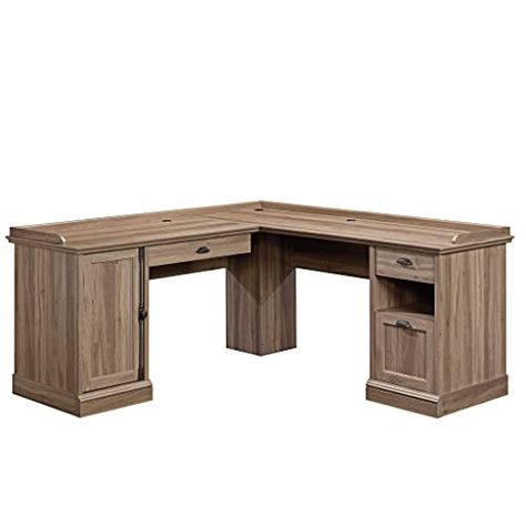 Executive Office Furniture, L Shaped Corner Desk, L Shaped Executive Desk, L Desk, Computer Desk With Hutch, Computer Tower, Big Desk, Oak Desk, Best Desk