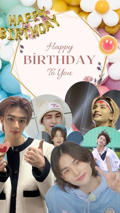 #hyunjin #happybirthdayhyunjin #happybirthday #20/03/2000 Happy Birthday To You, Stray Kids, Happy Birthday, Birthday