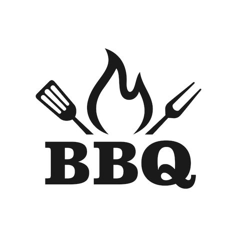 Vector graphic of bbq logo design templa... | Premium Vector #Freepik #vector #ribs #grill #bbq #bbq-ribs Bbq Logo Ideas, Bbq Clip Art, Grill Logo Design Ideas, Bbq Logo Design Ideas, Bbq Logo Design, Bbq Grill Logo, Ribs Grill, Bbq Logo, Grill Logo