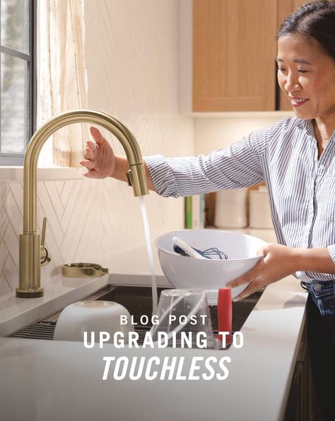 Upgrading to Touchless

There are many reasons why you might want to upgrade to a touchless faucet beyond how cool it looks, So we made a whole blog about it!

🚰 Trinsic® Pro Touch2O® with Touchless™ Technology Kitchen Touchless Faucet, Best Kitchen Faucets Pull Down, Brizo Litze Faucet Workstation Sink, Delta Pull Down Kitchen Faucet, Touchless Kitchen Faucet, Touchless Faucet, Faucet, Benefits, Technology