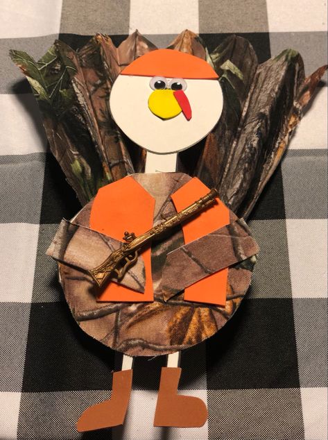 Camo Turkey Disguise Project Ideas, Camouflage Turkey Disguise, Turkey Camouflage School Project, Disguise A Turkey Hunter, Disguise A Turkey Craft, Camo Crafts, Disguise Turkey, River Activities, Turkey In Disguise