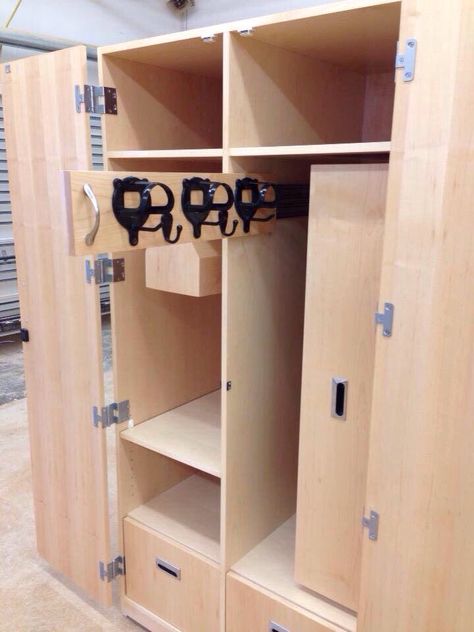 Tack locker goals part 2/3 Equestrian Tack Locker, Horse Tack Locker Organization, Tack Locker Ideas, Tack Trunk Ideas, Horse Tack Locker, Tack Box Ideas, Tack Room Lockers, Horse Tack Room Ideas, Tack Room Ideas Barn