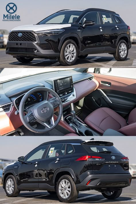 (LHD) TOYOTA COROLLA CROSS LIMITED 1.8P HEV AT MY2023 – BLACK Toyota Corrola Cross, Toyota Corolla Cross 2023, Sigma Lifestyle, Toyota Subaru, Toyota Corolla Cross, Trains Planes And Automobiles, New Suv, Vision Board Images, Premium Cars