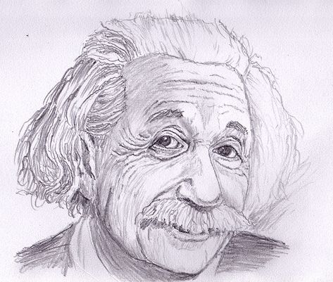 Albert Einstein Sketch, Einstein Sketch, Albert Einstein Drawing, Drawing Resources, Mini Jd, Babasaheb Ambedkar, Drawing Steps, Random Sketches, Pencil Drawing Images