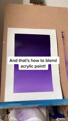 Easy to follow tutorial on how to blend acrylic paints by Artist Jessica Sixsmith Painting Ideas Using Acrylic Paint, Art Ideas With Acrylic Paint, What To Draw With Acrylic Paint, Painting Tips On Canvas, What Should I Paint On Canvas Easy, Easy Blending Painting, Blending Canvas Painting, Blend Acrylic Paint Tutorials, Canvas Art Painting Tutorials