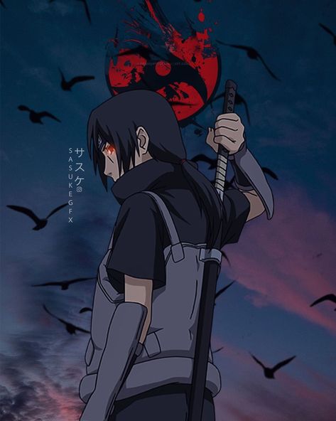 Anbu Itachi, Stoic Anime, Itachi Akatsuki, Naruto Painting, Itachi Mangekyou Sharingan, Naruto Sharingan, Naruto Sketch Drawing, Samurai Anime, Itachi Uchiha Art