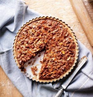 Walnut Tart Recipe, Autumn Dessert Recipes, Sorghum Recipes, Walnut Tart, Soothe A Sore Throat, January Recipes, Walnut Chicken, Autumn Dessert, Comfort Food Desserts