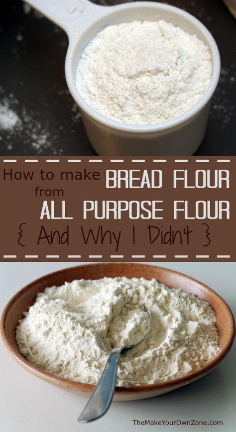 How To Make Bread Flour from All Purpose Flour {and why I didn't} Ap Flour Bread Recipes, How To Make Cake Flour From All Purpose, Substitute For Bread Flour, 1 Cup Flour Bread, Bread Flowers How To Make, How To Make All Purpose Flour, Homemade Bread Flour Recipe, What Is Bread Flour, Bread Machine Recipes Easy All Purpose Flour