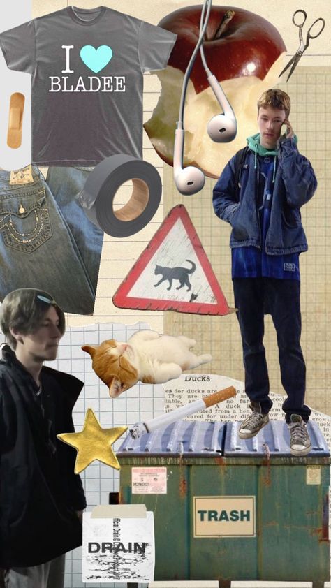 i love bladee #bladee #draingang #corecore #outfitinspo #wallpaper #phonebackground #drainer Bladee Wallpaper, Bladee Draingang, Cool Tables, Create Collage, Phone Backgrounds, Creative Play, Hen, Drain, Cut Out