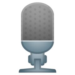 Studio Microphone on Google Android 8.1 Microphone Emoji, Chinese New Year Design, New Year Designs, Studio Recording, Design