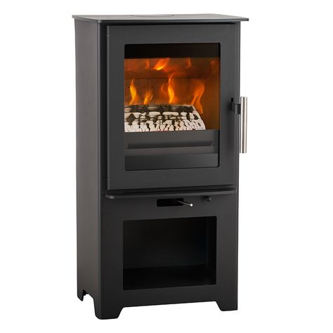 Heta Inspire 40H | Envirostoves Small Stove, Freestanding Stove, Cast Iron Door, Log Store, Country Cottages, Used Pallets, Multi Fuel Stove, Traditional Cottage, Garage Conversion