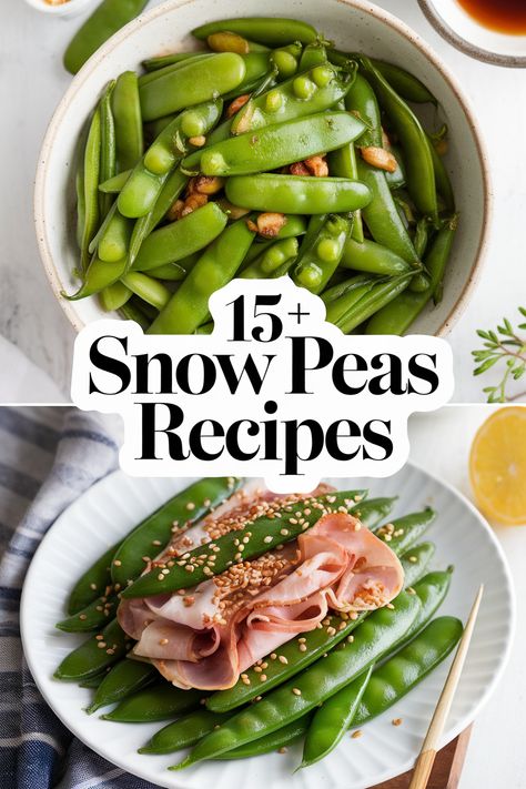 Brighten your dinner table with these simple snow pea recipes! Perfect for stir-fries salads and side dishes these tasty ideas will make your meals pop. Enjoy the crunch and freshness of snow peas while making healthy choices. Let’s make dinner exciting with these vibrant and delicious recipes today! Peas Recipe Side Dishes, Snow Peas Recipe, Yuca Recipes, Recipe Side Dishes, Ginger Snaps Recipe, Snow Recipe, Peas Recipes, Easy Asparagus Recipes, Snap Pea Salad