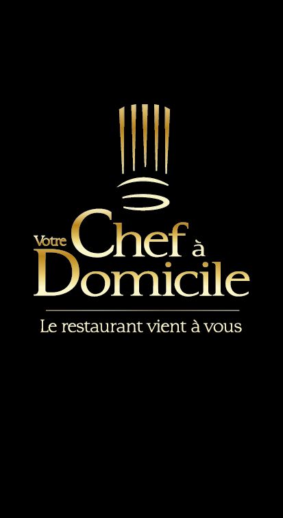 Logo et carte de visite pour ' Votre chef à domicile' World Chef, Patisserie Design, Hibachi Grill, Association Logo, Art Psychology, Logo Service, Chef Logo, Restaurant Logo, Future Job