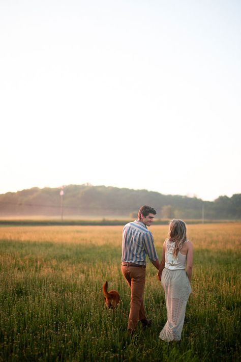 Lauren & Kappel early morning Rustic Engagement Session Amber Davis Photography Early Morning Photoshoot, Windmill Prewedding, Cloudy Day Engagement Photos, Wheat Field Engagement Pictures, Early Morning Photography, Early Morning Engagement Photos, Morning Beach Couple Photoshoot, Amber Davis, Morning Photoshoot