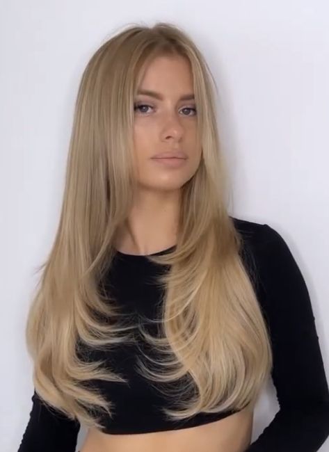 Blowdry Straight Hair, Flicky Blow Dry, Front Pieces, Blow Dry, Hair Cut, Straight Hair, Hair Inspo, Cute Hairstyles, Straight Hairstyles