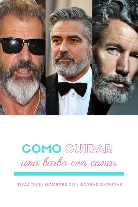 ¿Tienes canas en la barba? Enhorabuena! Las barbas salpimentadas son SUPER sexys! Aprende aqui como cuidar tu barba cn canas Man Suit, Pragmatic Play, Hair And Beard Styles, Beard Styles, Grey Hair, Casino Online, Bearded Men, Mirrored Sunglasses Men, Barber Shop