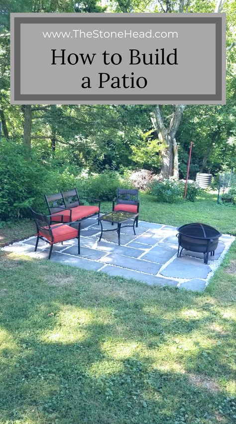 Backyard Makeover On A Budget, Patio On A Budget, Build A Patio, Slate Patio, Budget Makeover, Terrasse Design, Building A Patio, Diy Backyard Patio, Concrete Patios