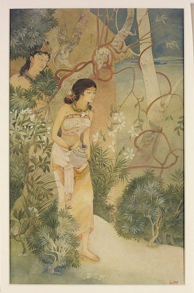 India Painting, Indian Art Gallery, Ancient Paintings, Vedic Art, Eastern Art, Indian Paintings, Indian Art Paintings, Arte Inspo, Hindu Art