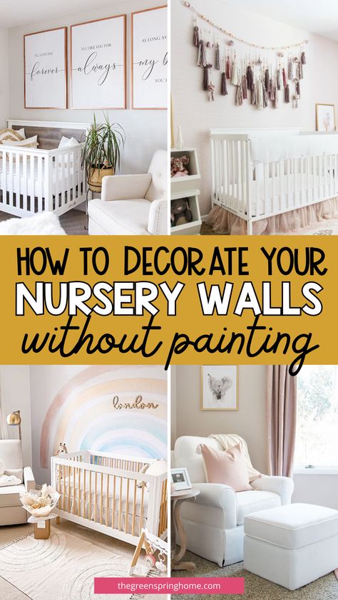 Transform your nursery into a cozy haven without painting with our budget-friendly ideas! Explore creative nursery wall decor, neutral themes, and small nursery design tips for a charming space that doesn't break the bank.