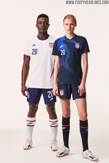 Nike "Ditches Templates" for 2020 Kits - More Than 65 'Chassis' Options Available - Footy Headlines Usa Soccer Jersey, Sport Clothes, Sport Jersey, Us Soccer, Football Uniform, Soccer Uniforms, Usa Soccer, Soccer Kits, Custom Football